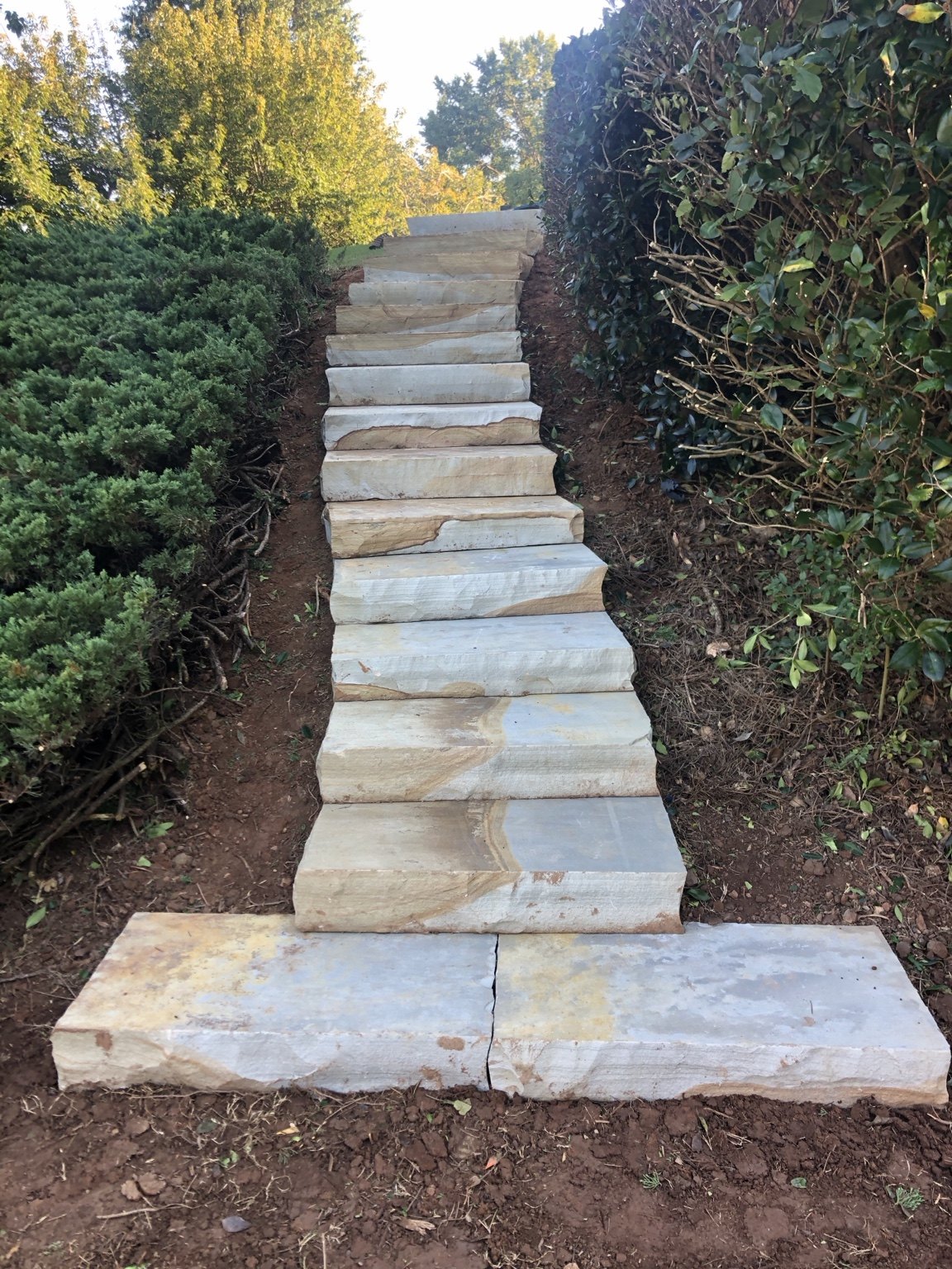 Stone steps